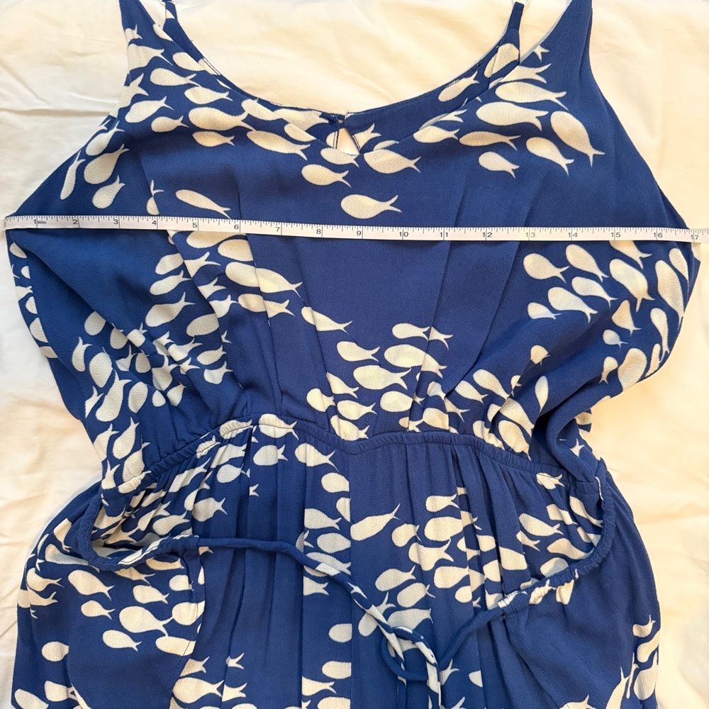 NWOT Rare Ava Sky Jumper Clara in Signature Fish Print – XS - Picture 8 of 10